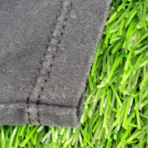 Vintage 90s Hockey Shirt M/L 20x25 Faded Black Hall-of-Fame - Picture 13 of 14